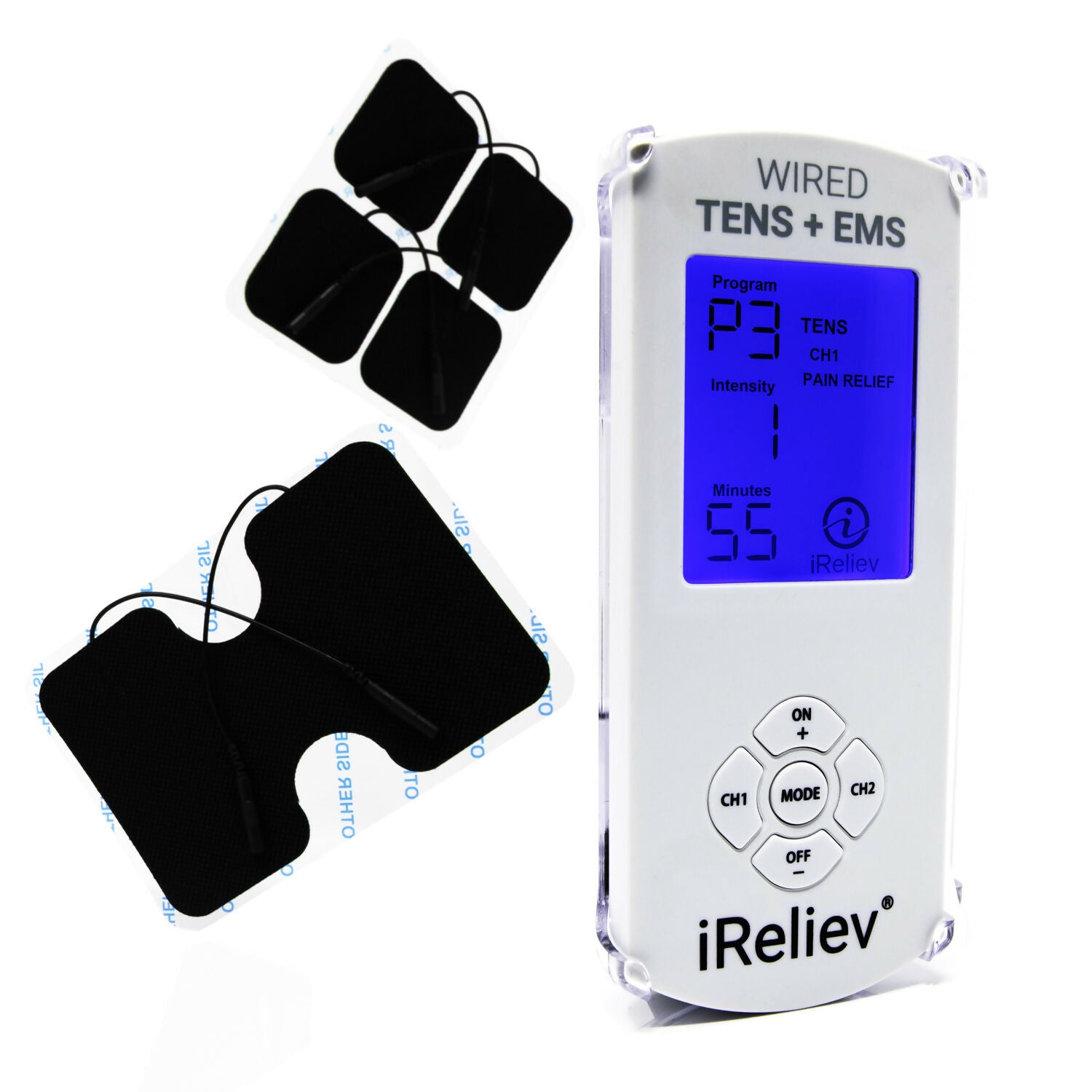 Premium TENS + EMS Pain Relief & Recovery System