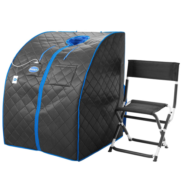 Low EMF Negative Ion Indoor Far-Infrared Sauna - Black