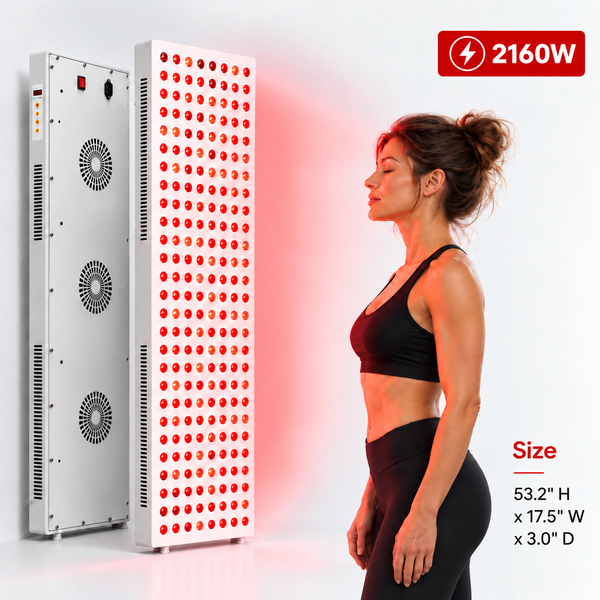 Red Light Therapy & Near Infrared Light Therapy Panel, Full Body, 2160W