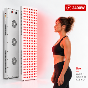 Red Light Therapy & Near Infrared Light Therapy Panel, Full Body, 2400W