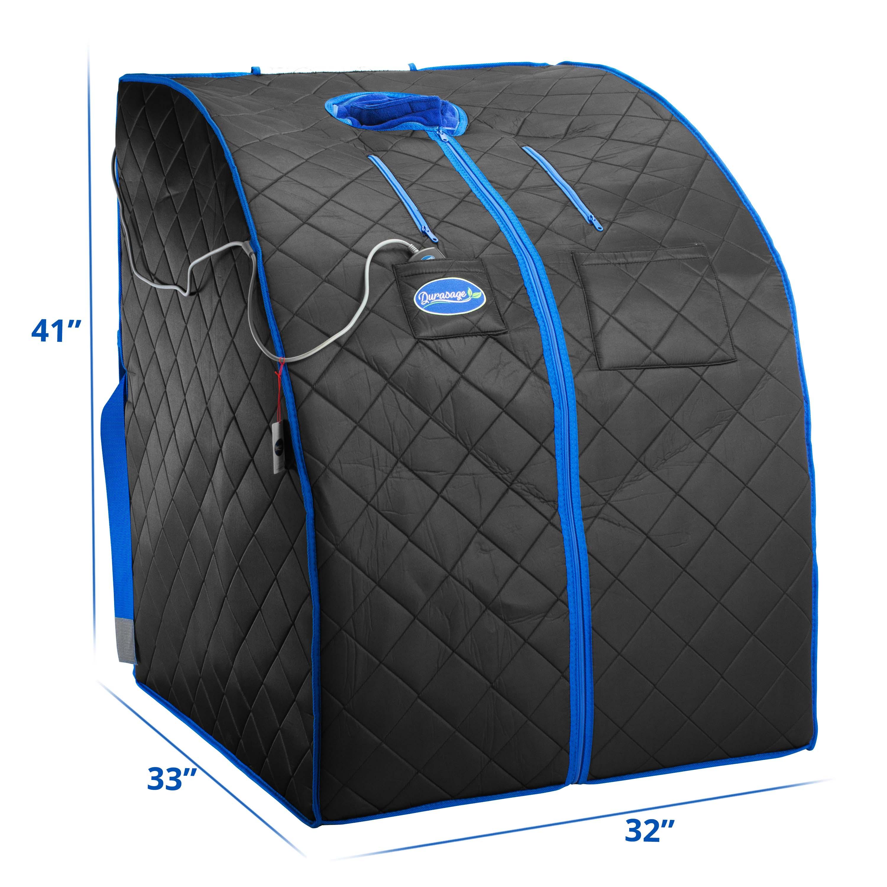 Low EMF Negative Ion Indoor Far-Infrared Sauna - Black