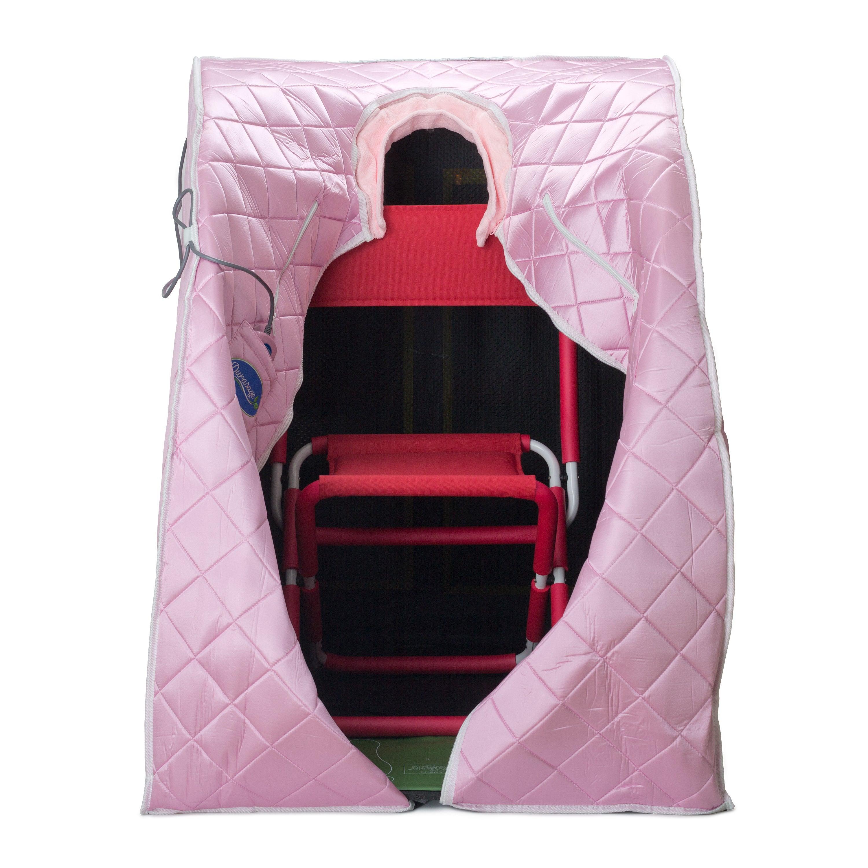 Low EMF Negative Ion Indoor Far-Infrared Sauna - Light Pink