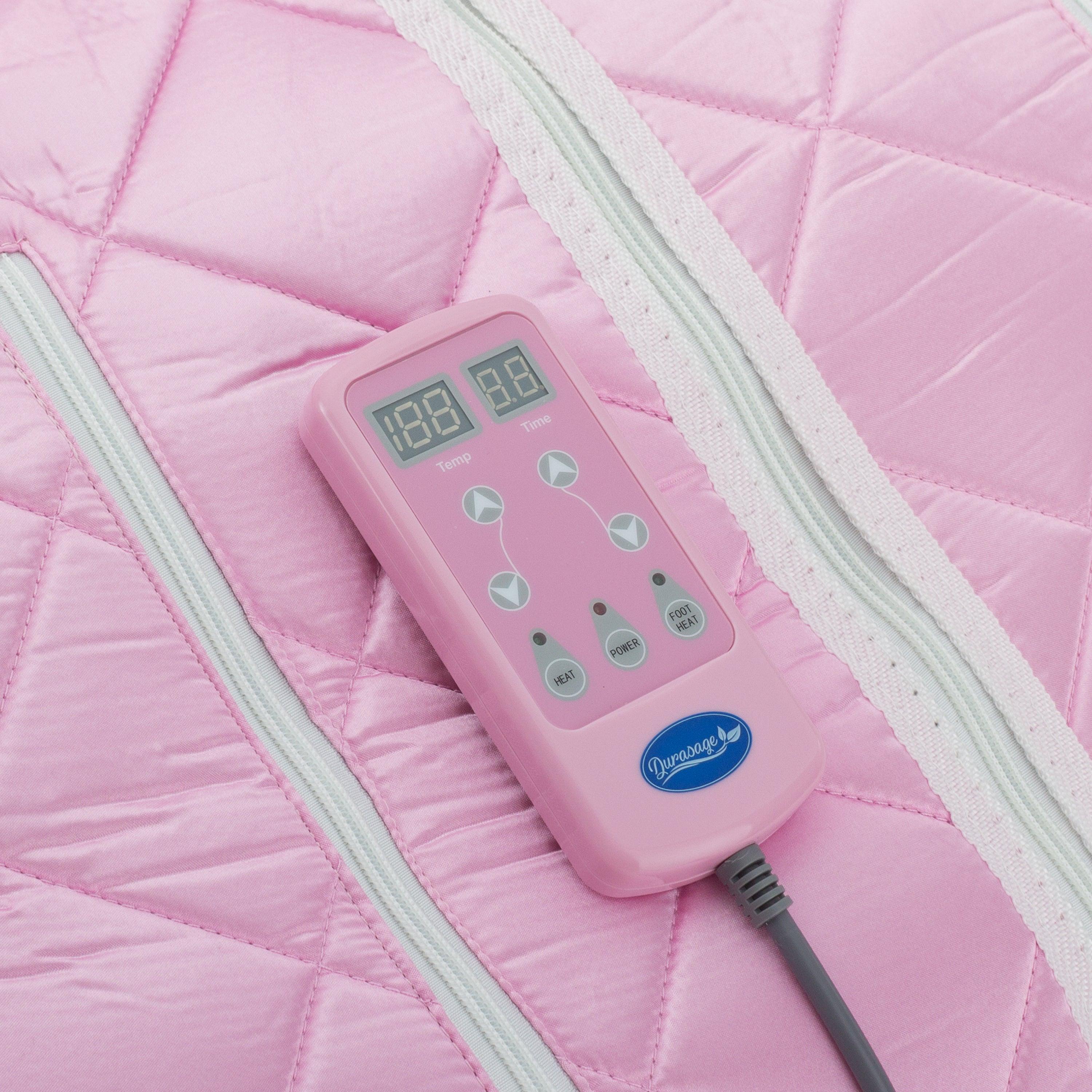 Low EMF Negative Ion Indoor Far-Infrared Sauna - Light Pink