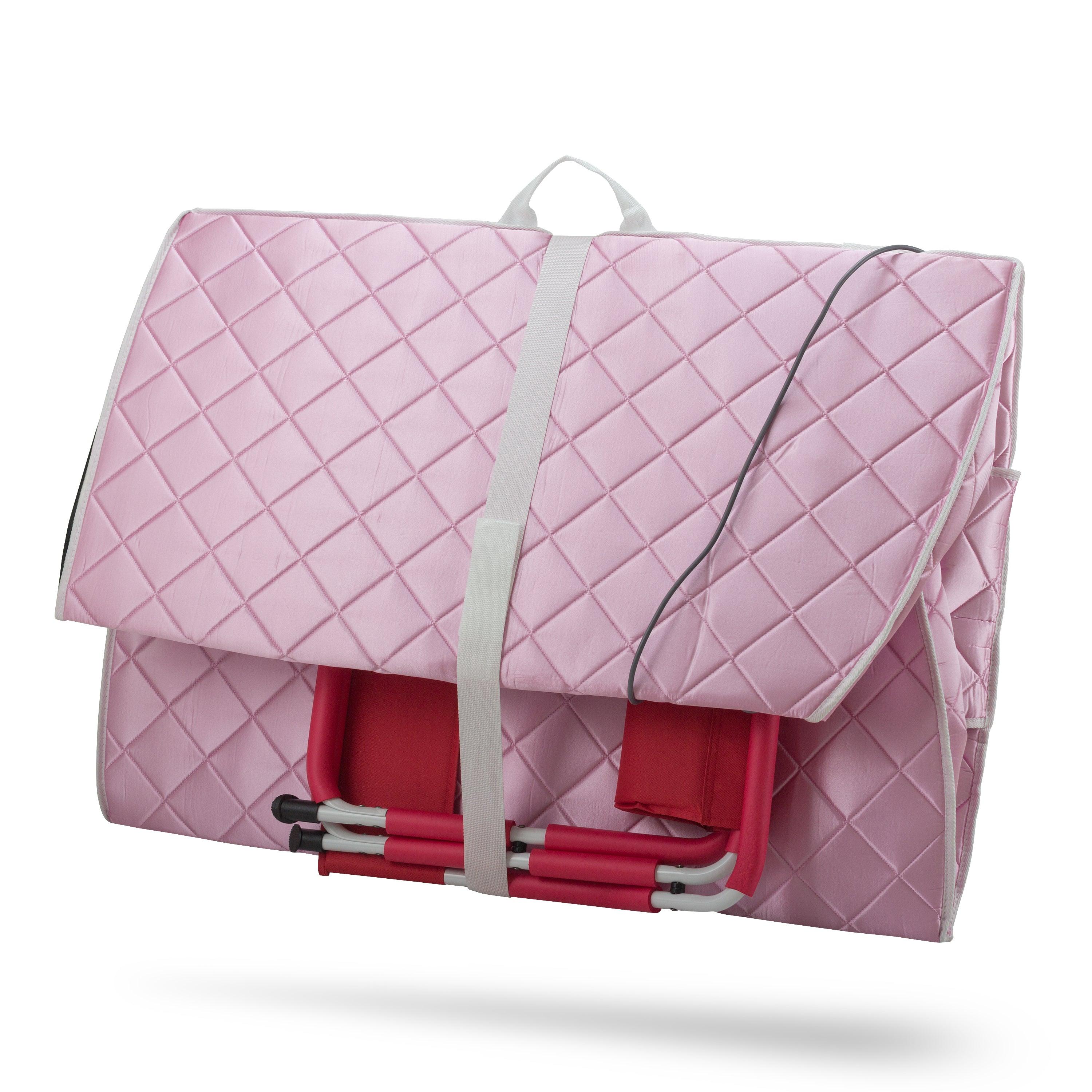 Low EMF Negative Ion Indoor Far-Infrared Sauna - Light Pink