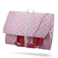 Large Portable Low EMF Negative Ion Indoor Sauna with Chair and Heated Footpad Included - Light Pink
