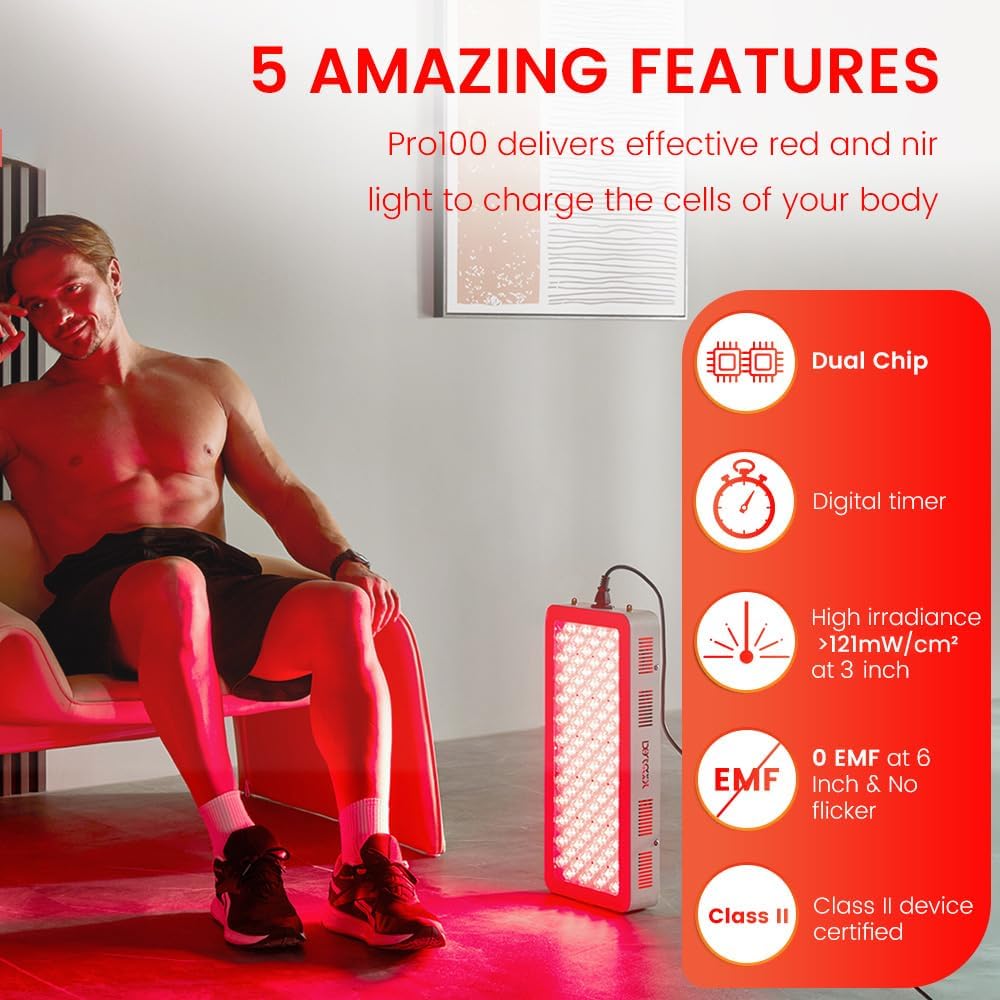 Red Light & Near Infrared Therapy Device