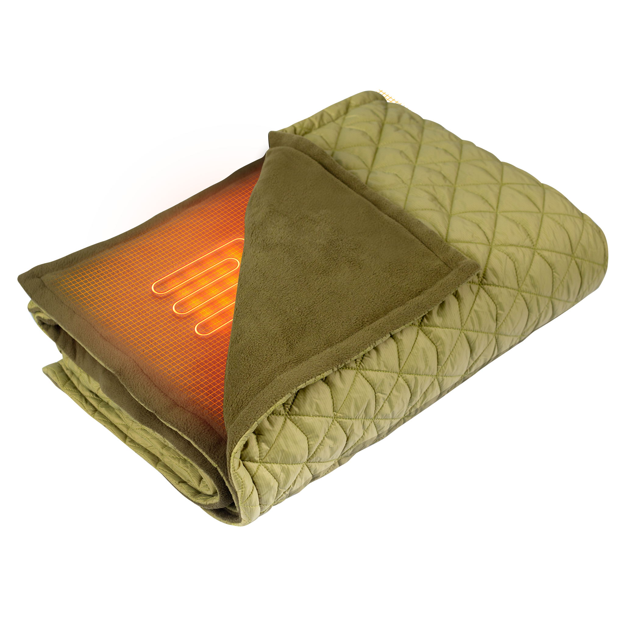 Cove Heated Portable Blanket - with Dual Control