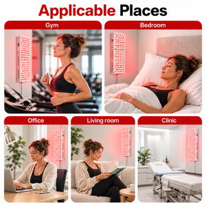 Red Light Therapy & Near Infrared Light Therapy Panel, Full Body, 1500W