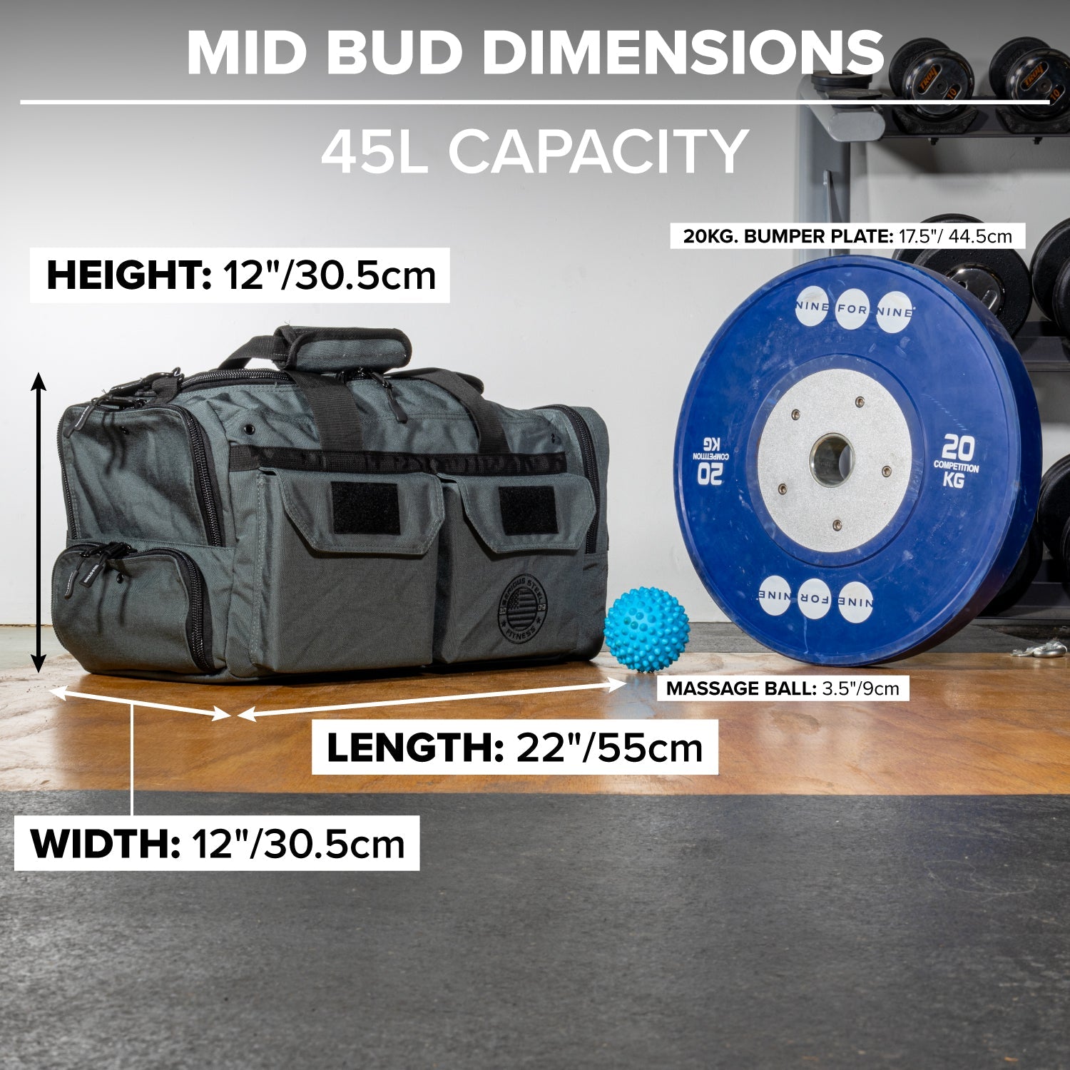 Mid Bud Duffel Bag (45L)