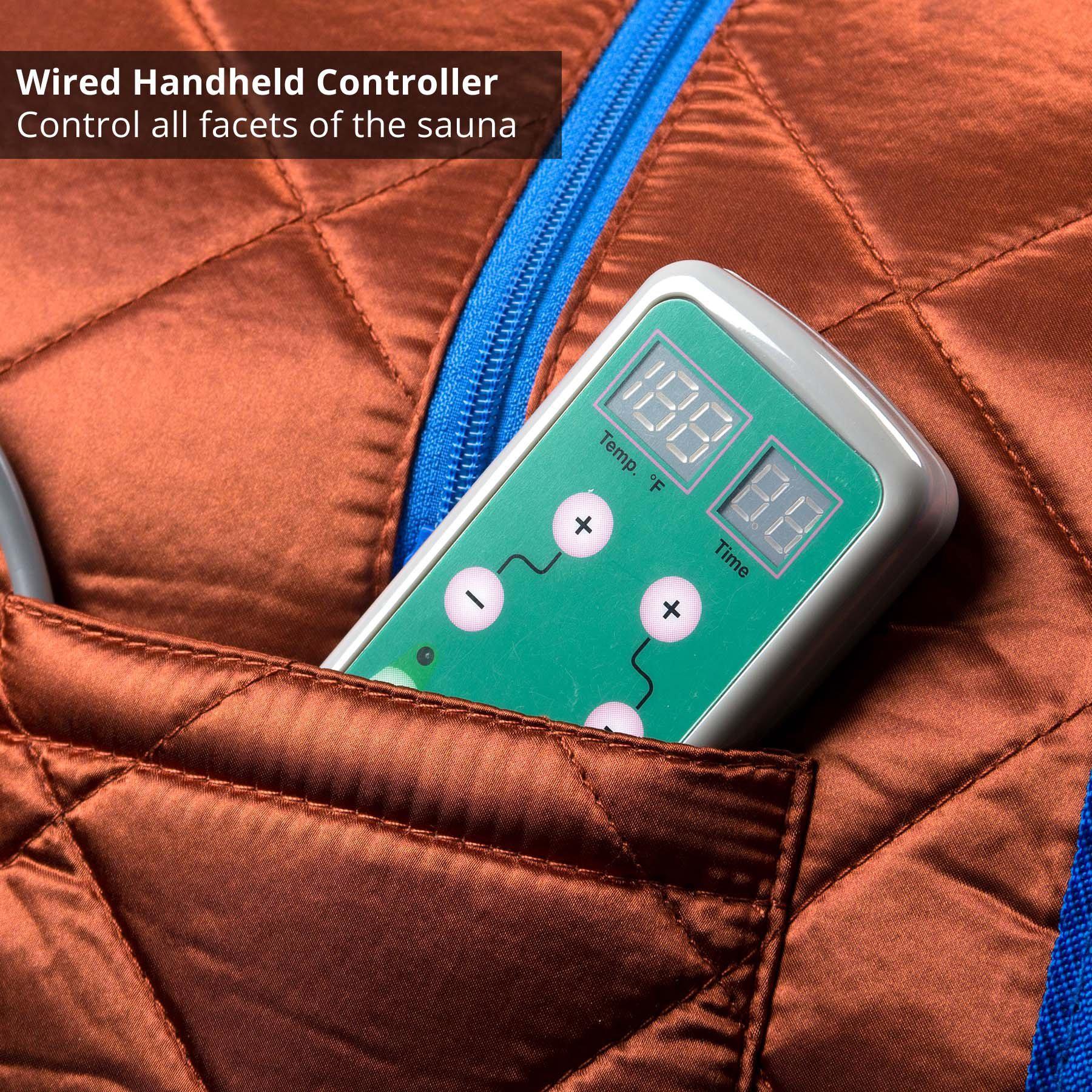 Low EMF Negative Ion Indoor Far-Infrared Sauna - Copper