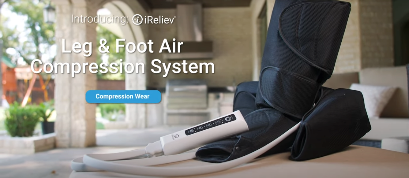 Load video: iReliev Leg Calf Massager