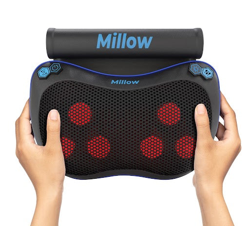 MILLOW Massage w/Heat for Neck & Back